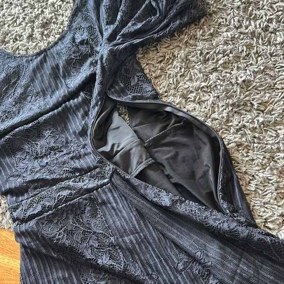 For Love and Lemona San Marcos Lace Black Mini Dress Size Small - Picture 7 of 14